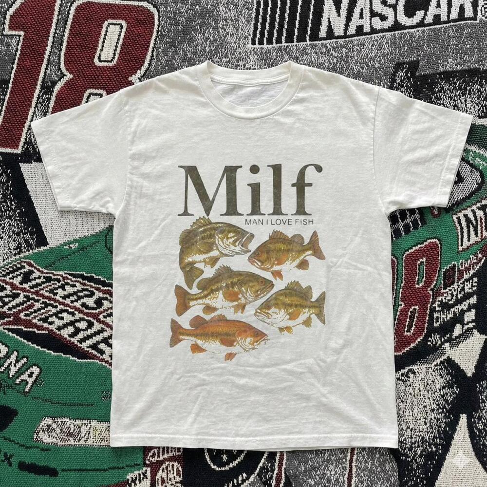 Mlhf man I Love Fish Tee
